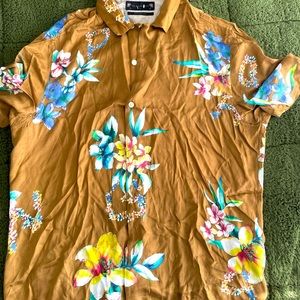 Floral dress shirt